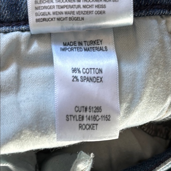 Z Citizens Of Humanity Women’s 26 Rocket Blue Skinny Jeans Mid Rise Fit - Picture 5 of 6